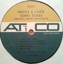 Laden Sie das Bild in den Galerie-Viewer, Sonny &amp; Chér* : Good Times (Original Film Soundtrack) (LP, Album, Mono, MO )
