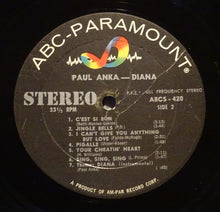 Load image into Gallery viewer, Paul Anka : Diana (LP, Album)
