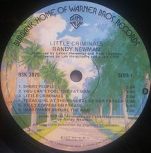 Laden Sie das Bild in den Galerie-Viewer, Randy Newman : Little Criminals (LP, Album)
