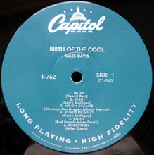 Laden Sie das Bild in den Galerie-Viewer, Miles Davis : Birth Of The Cool (LP, Comp, Mono, RE, 180)
