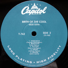 Load image into Gallery viewer, Miles Davis : Birth Of The Cool (LP, Comp, Mono, RE, 180)
