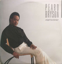 Laden Sie das Bild in den Galerie-Viewer, Peabo Bryson : Straight From The Heart (LP, Album, Spe)

