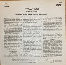 Load image into Gallery viewer, Igor Stravinsky / L&#39;Orchestre De La Suisse Romande, Ernest Ansermet : Petrouchka (LP, Mono, RE)
