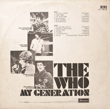 Load image into Gallery viewer, The Who : My Generation (LP, Album, Mono)
