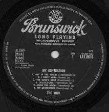 Load image into Gallery viewer, The Who : My Generation (LP, Album, Mono)
