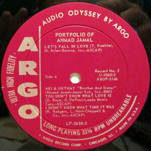 Load image into Gallery viewer, Ahmad Jamal : Portfolio Of Ahmad Jamal (2xLP, Album, Mono, Ltd)

