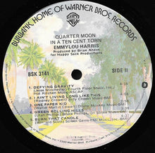 Load image into Gallery viewer, Emmylou Harris : Quarter Moon In A Ten Cent Town (LP, Album, Jac)
