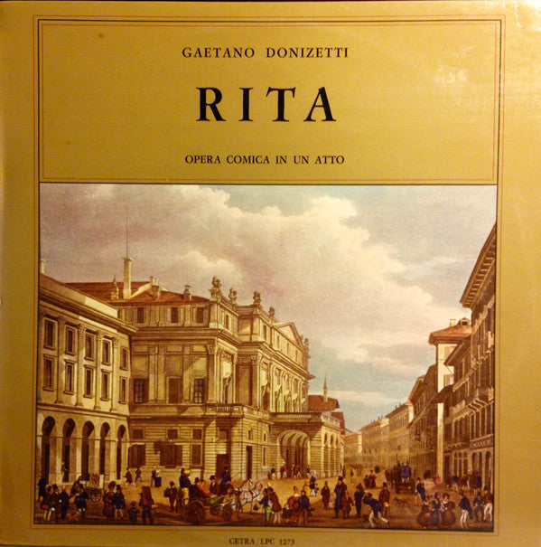 Gaetano Donizetti : Rita: Opera Comica In Un Atto (LP)