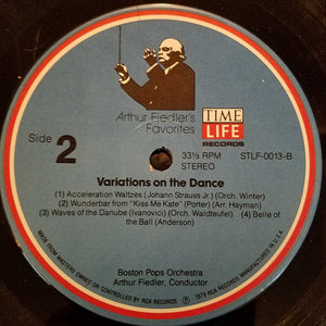 Arthur Fiedler With The Boston Pops Orchestra* : Variations On The Dance (3xLP, Comp + Box)