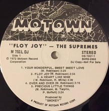 Laden Sie das Bild in den Galerie-Viewer, The Supremes : Floy Joy (LP, Album, Promo)
