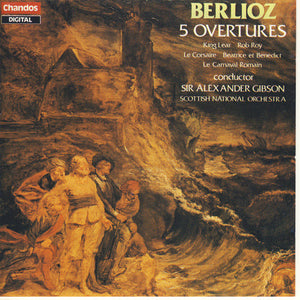 Berlioz*, Scottish National Orchestra*, Alexander Gibson : 5 Overtures (CD, Album)