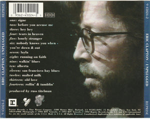 Eric Clapton : Unplugged (CD, Album, ARC)