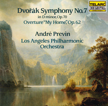 Laden Sie das Bild in den Galerie-Viewer, Dvorak*, André Previn, Los Angeles Philharmonic Orchestra : Symphony No. 7 In D Minor, Op. 70 / Overture &quot;My Home&quot;, Op. 62 (CD, Album)
