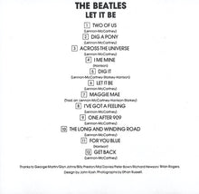 Load image into Gallery viewer, The Beatles : Let It Be (CD, Album, RE, RM, RP)
