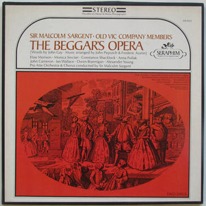 John Gay, Sir Malcolm Sargent, Pro Arte Orchestra* : The Beggar's Opera (2xLP + Box)