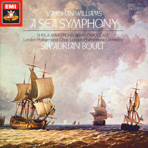 Vaughan Williams* • Sir Adrian Boult • Sheila Armstrong • John Carol Case • London Philharmonic Choir • London Philharmonic Orchestra : A Sea Symphony (CD, RE)