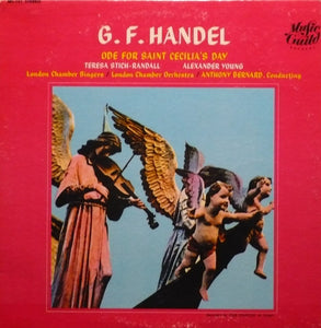 Georg Friedrich Händel : Ode For Saint Cecilia's Day (LP)