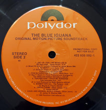 Load image into Gallery viewer, Various : The Blue Iguana  (Original Motion Picture Soundtrack) (LP, Album, Comp, Promo)
