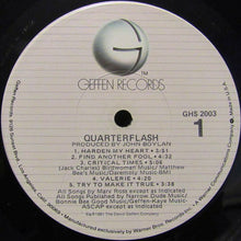 Load image into Gallery viewer, Quarterflash : Quarterflash (LP, Album, Win)
