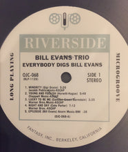 Load image into Gallery viewer, Bill Evans Trio* : Everybody Digs Bill Evans (LP, Album, RE, RP)
