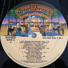 Load image into Gallery viewer, Various : Thief Of Hearts (Original Motion Picture Soundtrack) (LP, Album, All)

