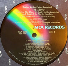 Charger l'image dans la galerie, Marvin Hamlisch : The Sting (Original Movie Picture Soundtrack) (LP, Album, RE, Glo)
