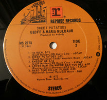 Load image into Gallery viewer, Geoff &amp; Maria Muldaur : Sweet Potatoes (LP, Album, RE)
