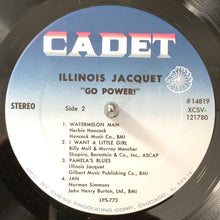 Charger l'image dans la galerie, Illinois Jacquet With Milt Buckner &amp; Alan Dawson : Go Power! (LP, Album, Col)
