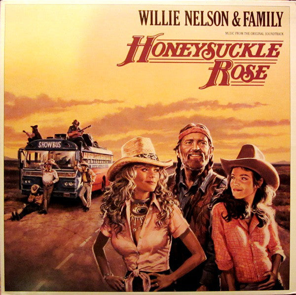 Willie Nelson & Family : Honeysuckle Rose (Music From The Original Soundtrack) (2xLP, Album, Ter)