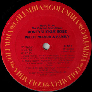 Willie Nelson & Family : Honeysuckle Rose (Music From The Original Soundtrack) (2xLP, Album, Ter)