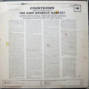 The Dave Brubeck Quartet : Countdown: Time In Outer Space (LP, Album, Hol)