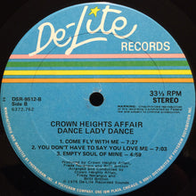 Load image into Gallery viewer, Crown Heights Affair : Dance Lady Dance (LP, Album, 53 )
