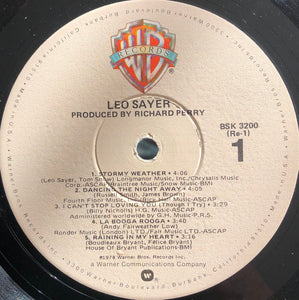 Leo Sayer : Leo Sayer (LP, Album, Win)