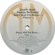 Load image into Gallery viewer, Dennis DeYoung : Desert Moon (LP, Album, Ele)
