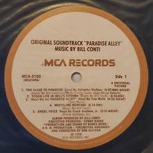 Load image into Gallery viewer, Bill Conti, Sylvester Stallone : Paradise Alley (Original Soundtrack) (LP, Album, Pin)
