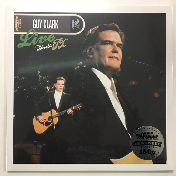 Guy Clark : Live From Austin TX (2xLP, Album, Gat)