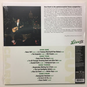 Guy Clark : Live From Austin TX (2xLP, Album, Gat)