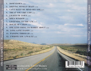 Owen Temple : Passing Through (CD, Album)