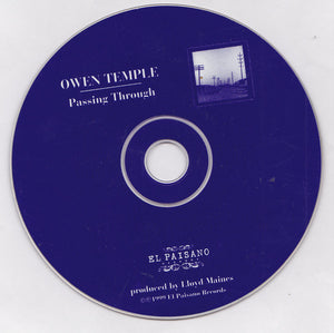 Owen Temple : Passing Through (CD, Album)