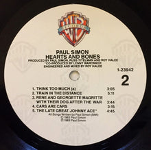 Load image into Gallery viewer, Paul Simon : Hearts And Bones (LP, Album, All)
