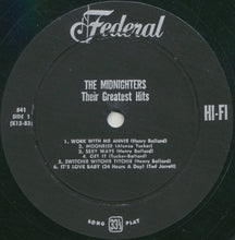 Charger l'image dans la galerie, The Midnighters : Their Greatest Hits (LP, Comp)
