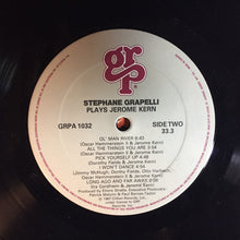 Load image into Gallery viewer, Stéphane Grappelli : Stéphane Grappelli Plays Jerome Kern (LP, Album)
