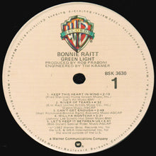 Load image into Gallery viewer, Bonnie Raitt : Green Light (LP, Album, Jac)
