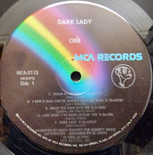 Load image into Gallery viewer, Cher : Dark Lady (LP, Album, Pin)
