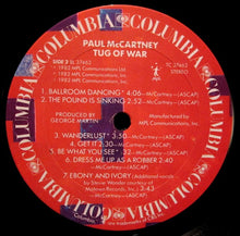 Load image into Gallery viewer, Paul McCartney : Tug Of War (LP, Album, Ter)
