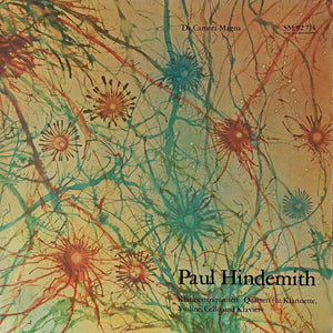 Paul Hindemith : Klarinettenquintett - Quartett Für Klarinette, Violine, Cello Und Klavier (LP)