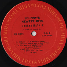 Load image into Gallery viewer, Johnny Mathis : Johnny&#39;s Newest Hits (LP, Comp, RE)
