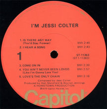 Charger l'image dans la galerie, Jessi Colter : I'm Jessi Colter (LP, Album, Los)
