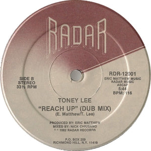 Toney Lee : Reach Up (12", Single)