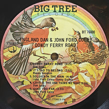 Load image into Gallery viewer, England Dan &amp; John Ford Coley : Dowdy Ferry Road (LP, Album, PR)
